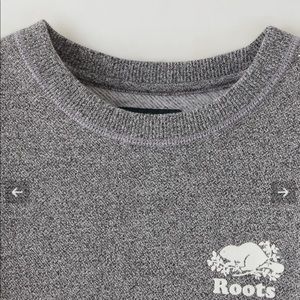 Women salt and pepper boyfriend sweatshirt